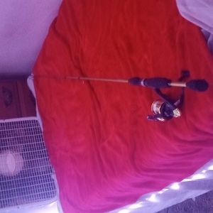 Wakeman 80FHS3001 Spincast Fishing Gear Rod & reel combo for bass trout fishing